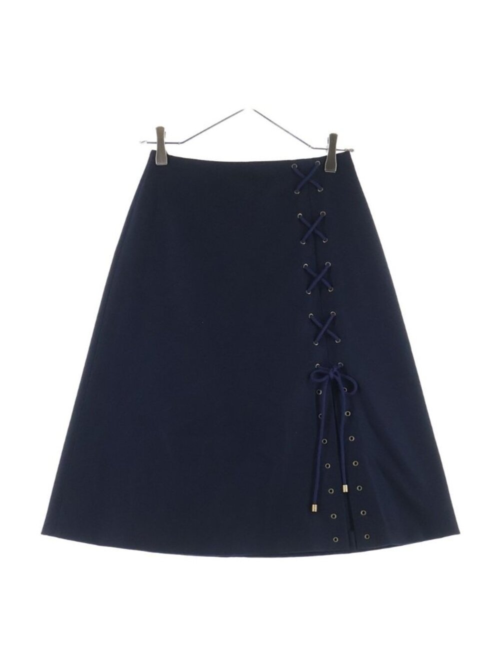 Celine Wool Skirt Navy 36